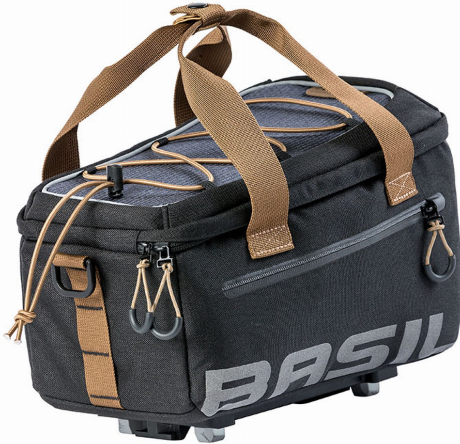 Basil Miles Trunkbag MIK 2.0 Gepäckträgertasche dunkelgrau 7 L