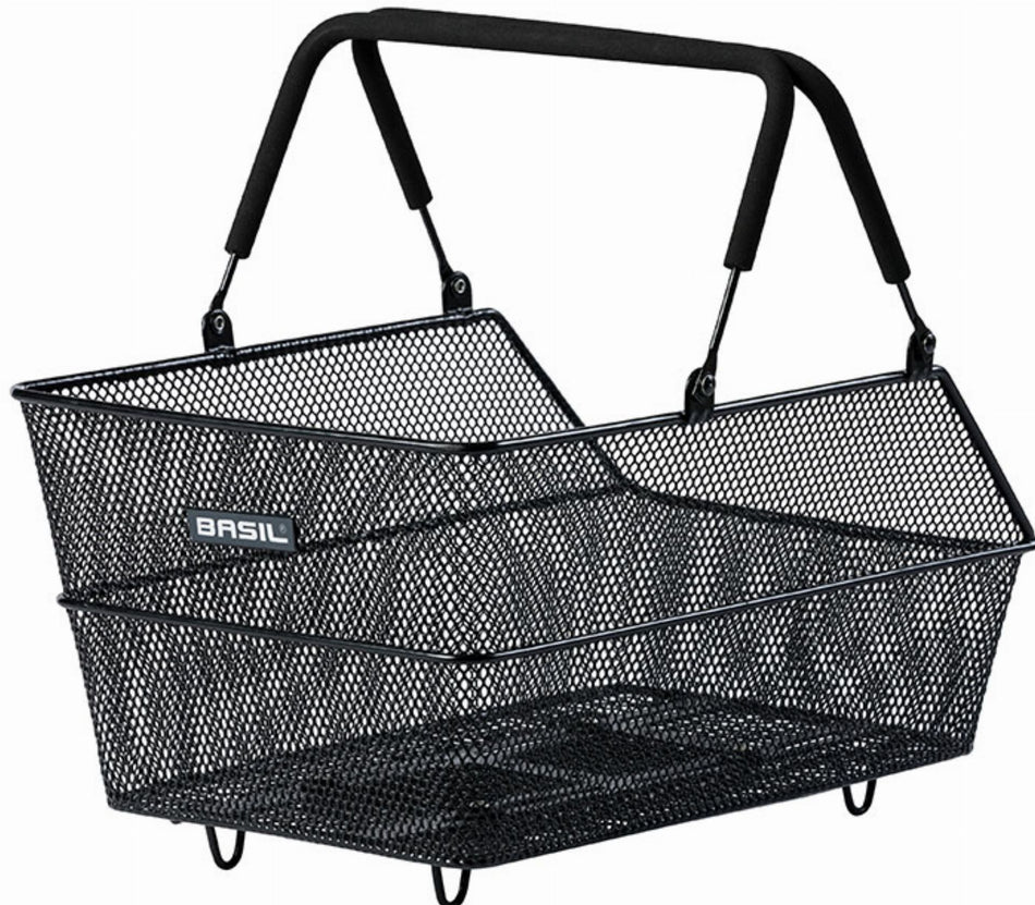 Basil Cento MIK 2.0 Gepäckträgerkorb schwarz 22 L