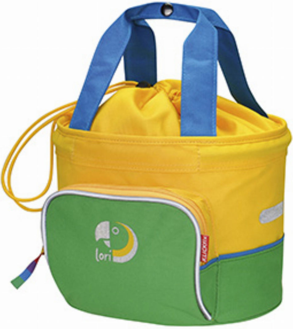KLICKfix Lori Shopper Vorderradkorb green 4 L