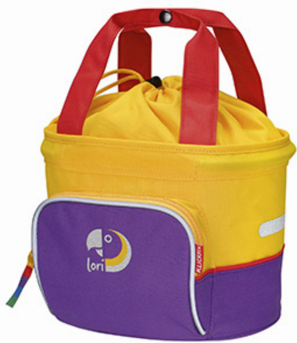 KLICKfix Lori Shopper Vorderradkorb purple 4 L