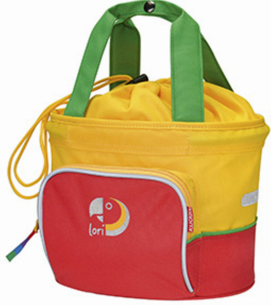 KLICKfix Lori Shopper Vorderradkorb red 4 L
