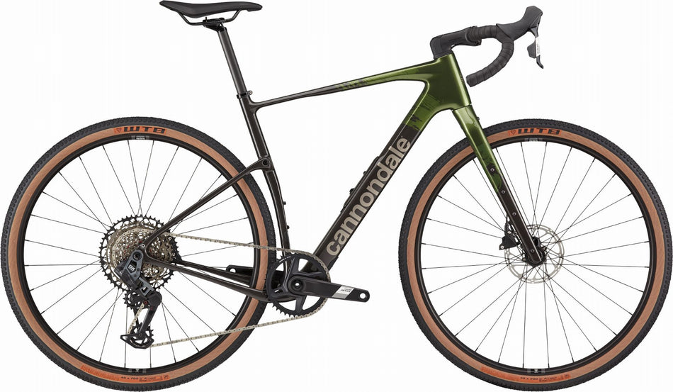 Cannondale Topstone Carbon 2 AXS 1x Gravelbike Diamant 28" spruce green