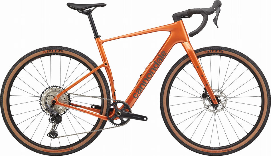 Cannondale Topstone Carbon 3 GRX 1x Gravelbike Diamant 28" orange slice