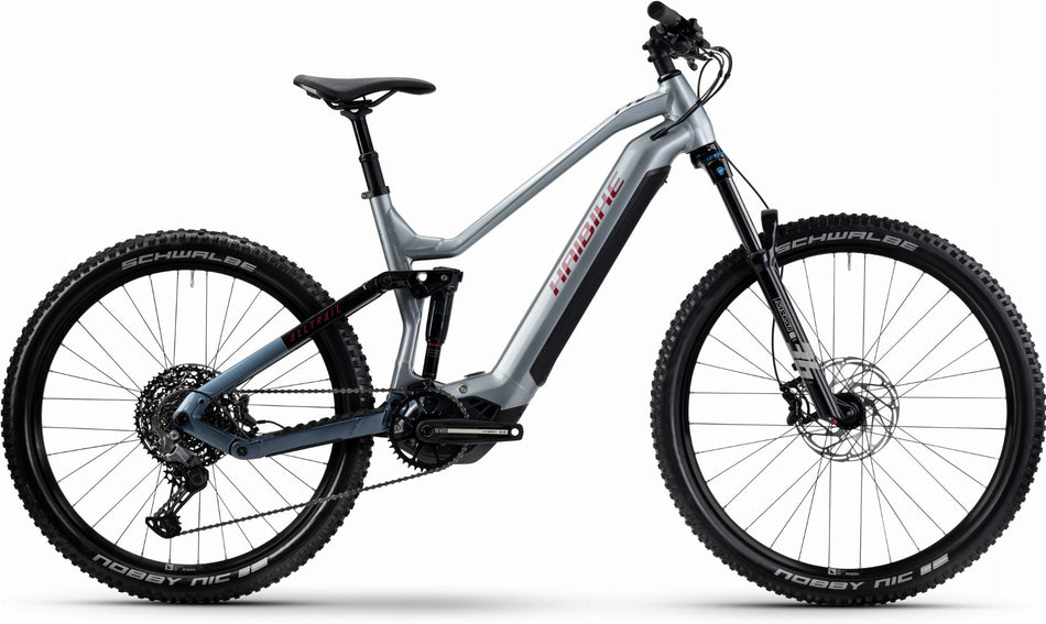 Haibike AllTrail 5 720 Wh E-Bike Fully 29"/27,5" dusty/blue/black/red glänzend