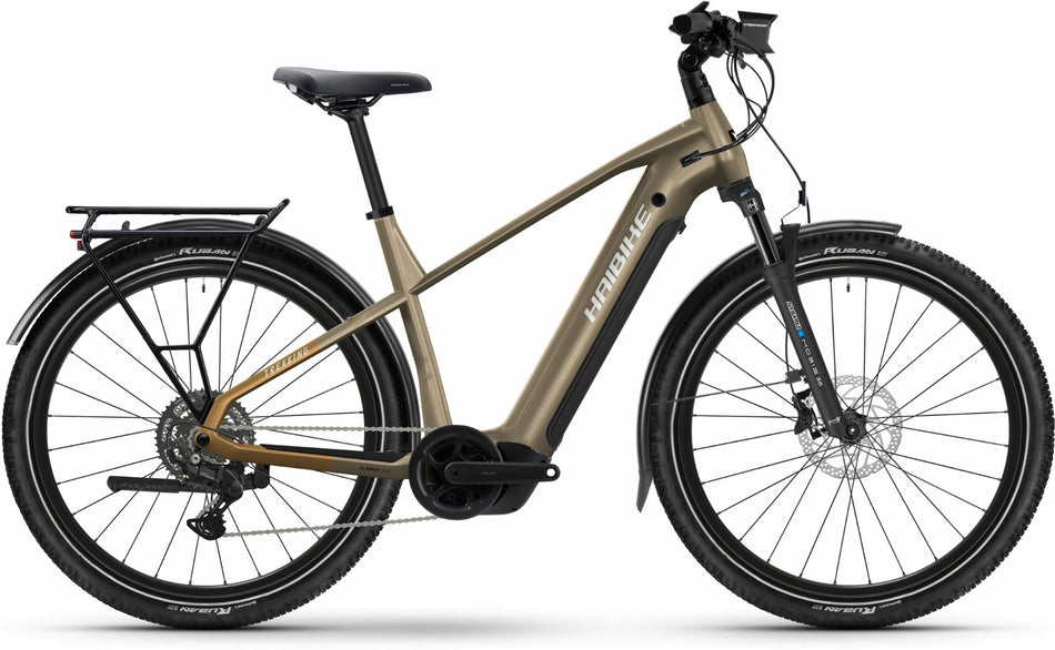 Haibike Trekking 6.5 600 Wh E-Bike Diamant 27,5" toffee/sand/silver glänzend