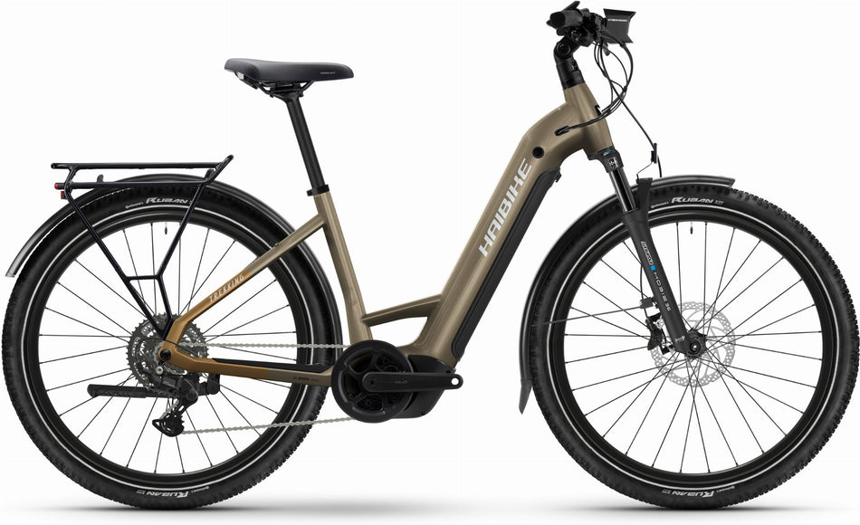 Haibike Trekking 6.5 600 Wh E-Bike Wave 27,5" toffee/sand/silver glänzend