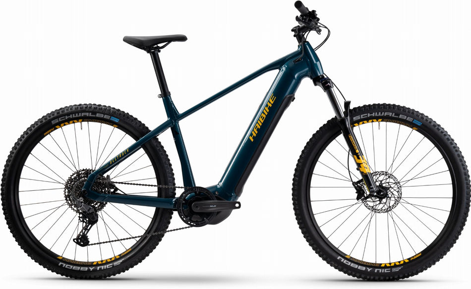 Haibike AllTrack 6 720 Wh E-Bike Hardtail Diamant 29" ocean/orange/black glänzend