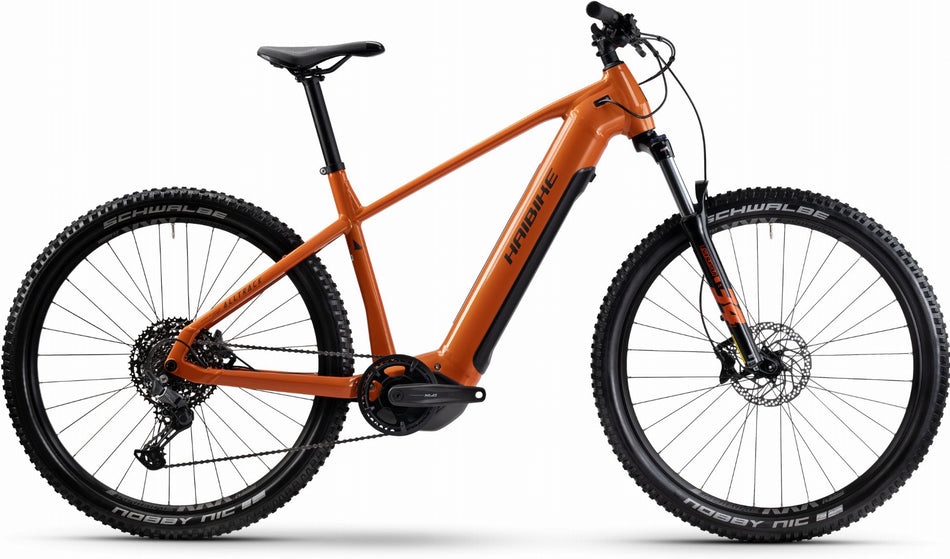 Haibike AllTrack 6 720 Wh E-Bike Hardtail Diamant 29" papaya/titan glänzend