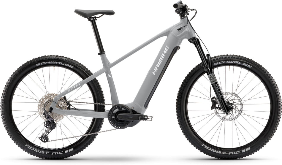 Haibike AllTrack 7 720 Wh E-Bike Hardtail Diamant 27,5" urban grey/white glänzend