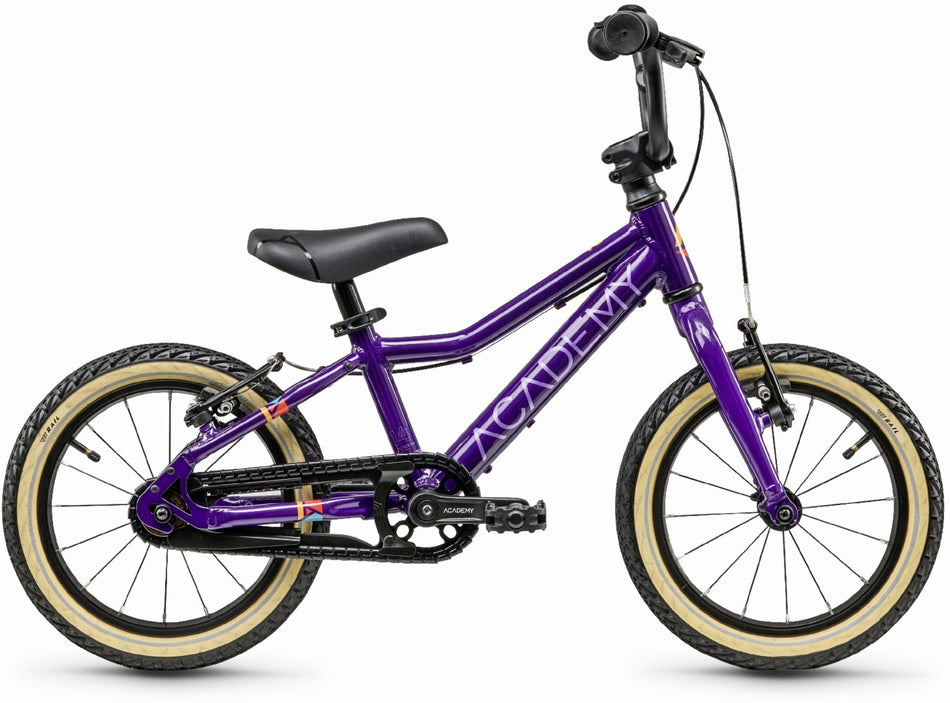 Academy Grade 2 Kinderrad Diamant Knick 14" purple