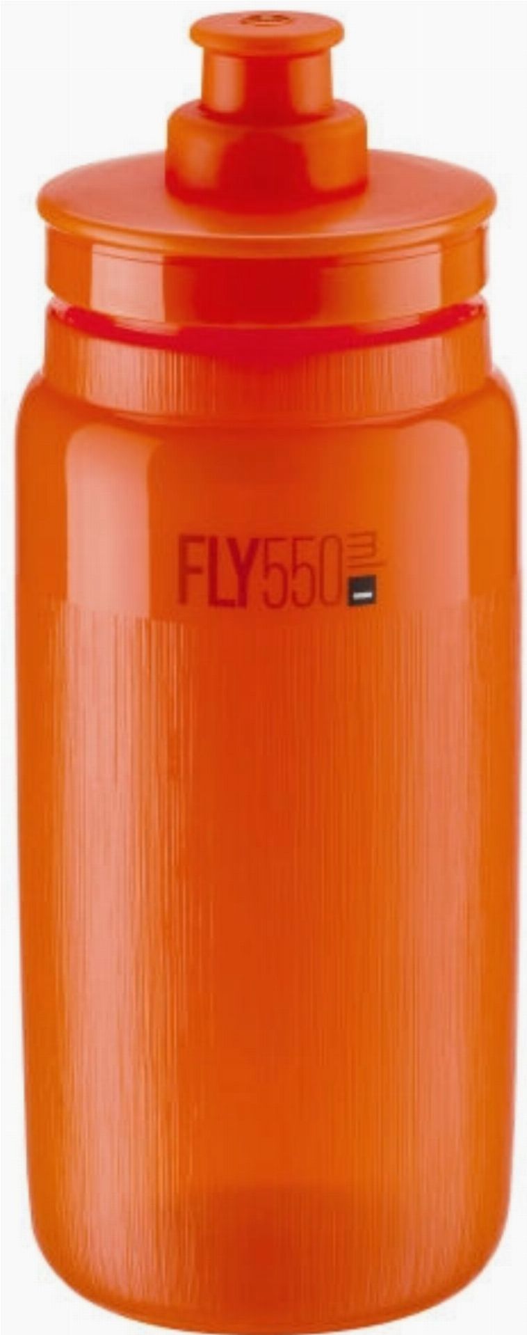 Elite Fly Tex Trinkflasche orange durchscheinend 550 ml
