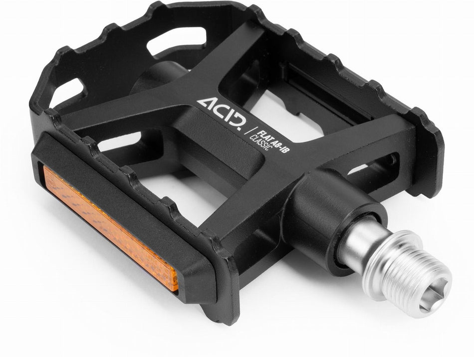 Acid Pedale FLAT A8-IB Classic schwarz 80 x 94 x 26 mm