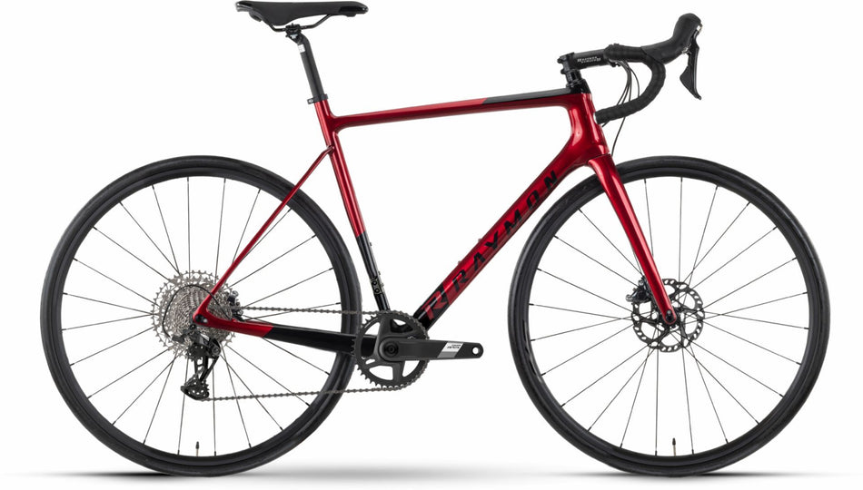 Raymon RaceRay 8.0 Rennrad Diamant 28" deep red/black