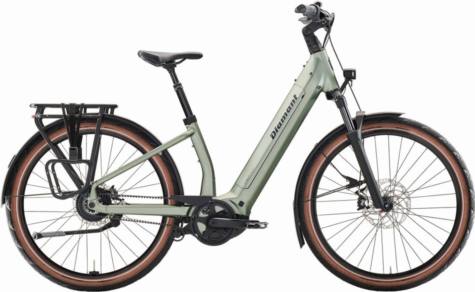 Diamant Suvea Style 600 Wh E-Bike Wave 27,5" heugrün