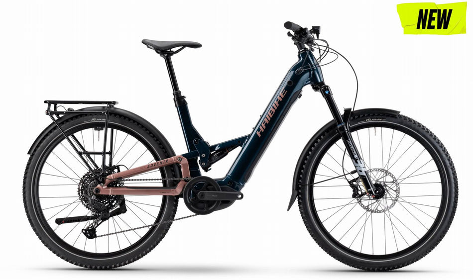 Haibike Adventr 8.5 600 Wh E-Bike Fully Wave 27,5" copper/mystery glänzend