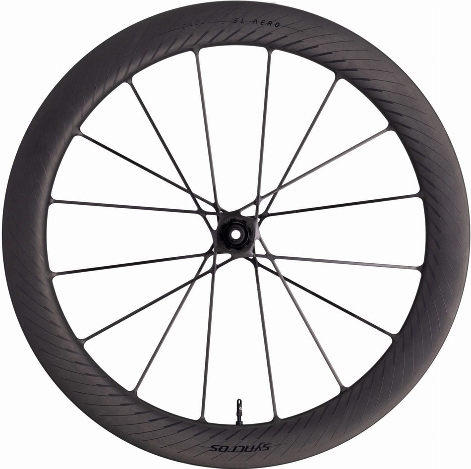 Syncros Capital SL Aero Vorderrad 28" DT Swiss® 240 Custom, DB, 100 mm, 12 mm TA, CL, 60 mm black matt