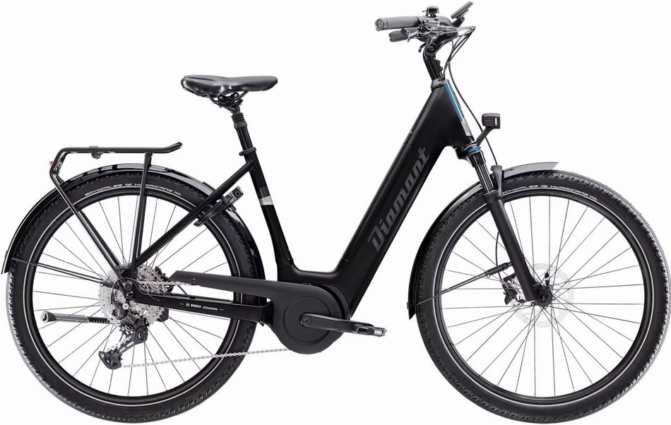 Diamant Mandara Gen 3 545 Wh E-Bike Wave 27,5" tiefschwarz