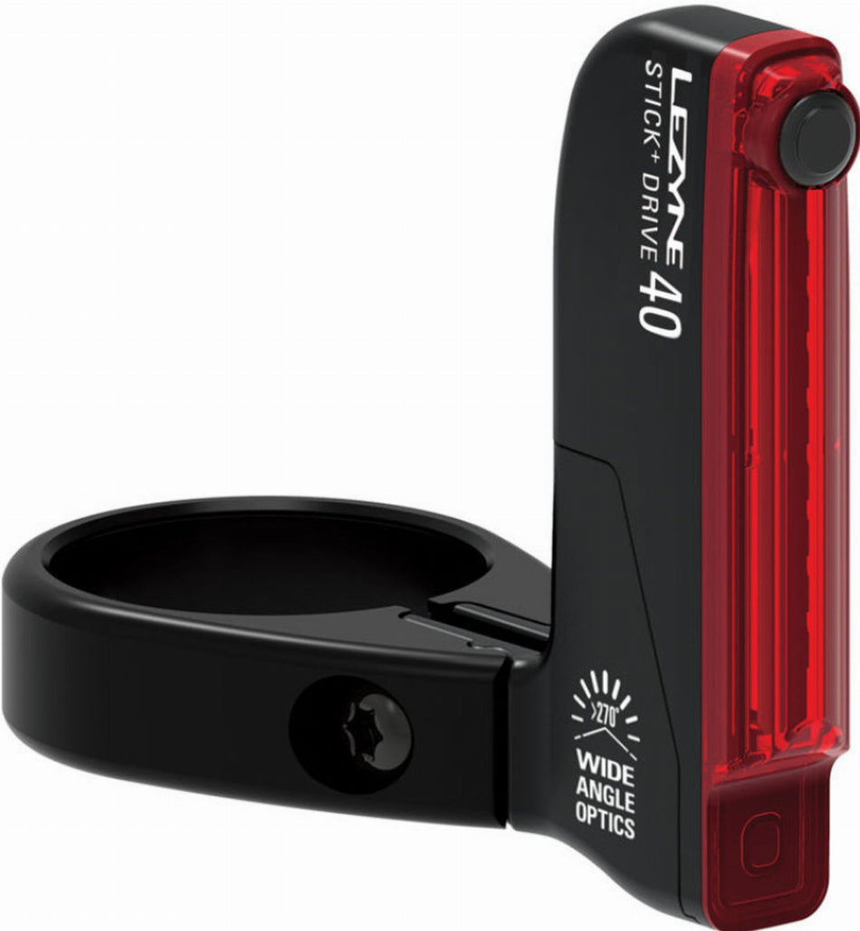 Lezyne Stick+ SC StVZO Rücklicht schwarz
