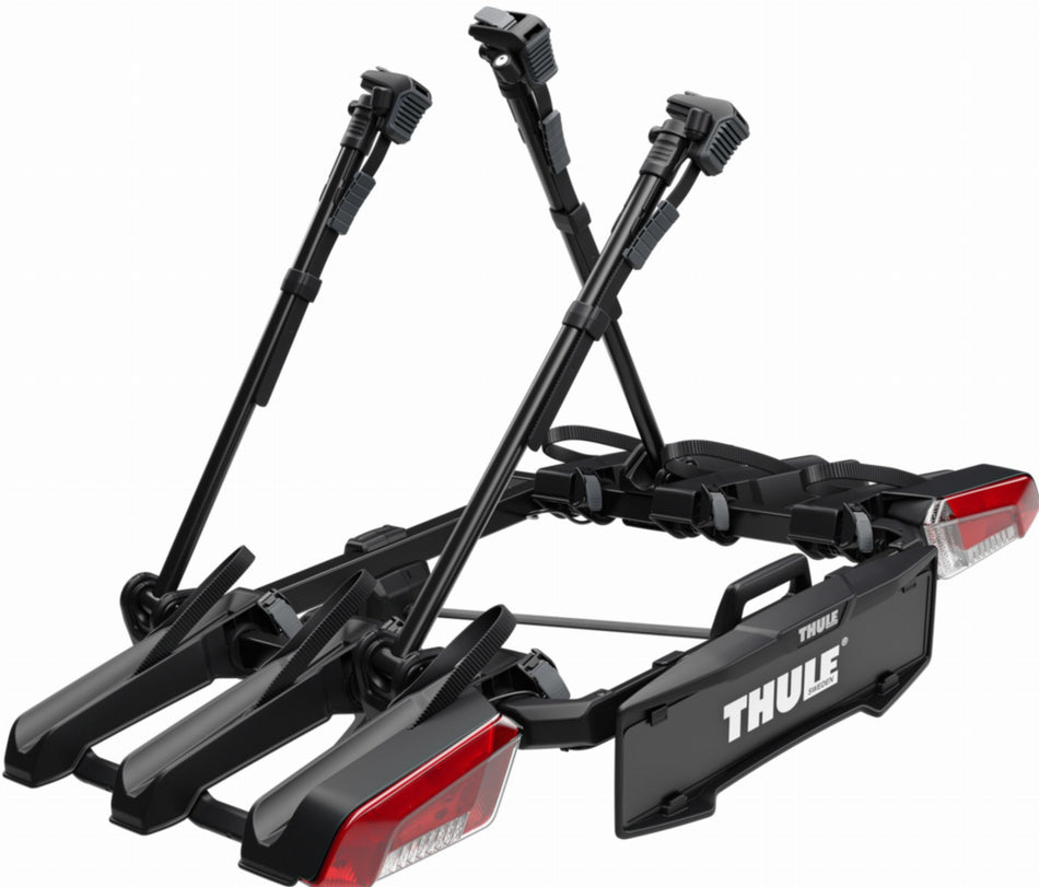 Thule OutPace Klappbarer Anhängerkupplungs-Fahrradträger für 3 Fahrräder black
