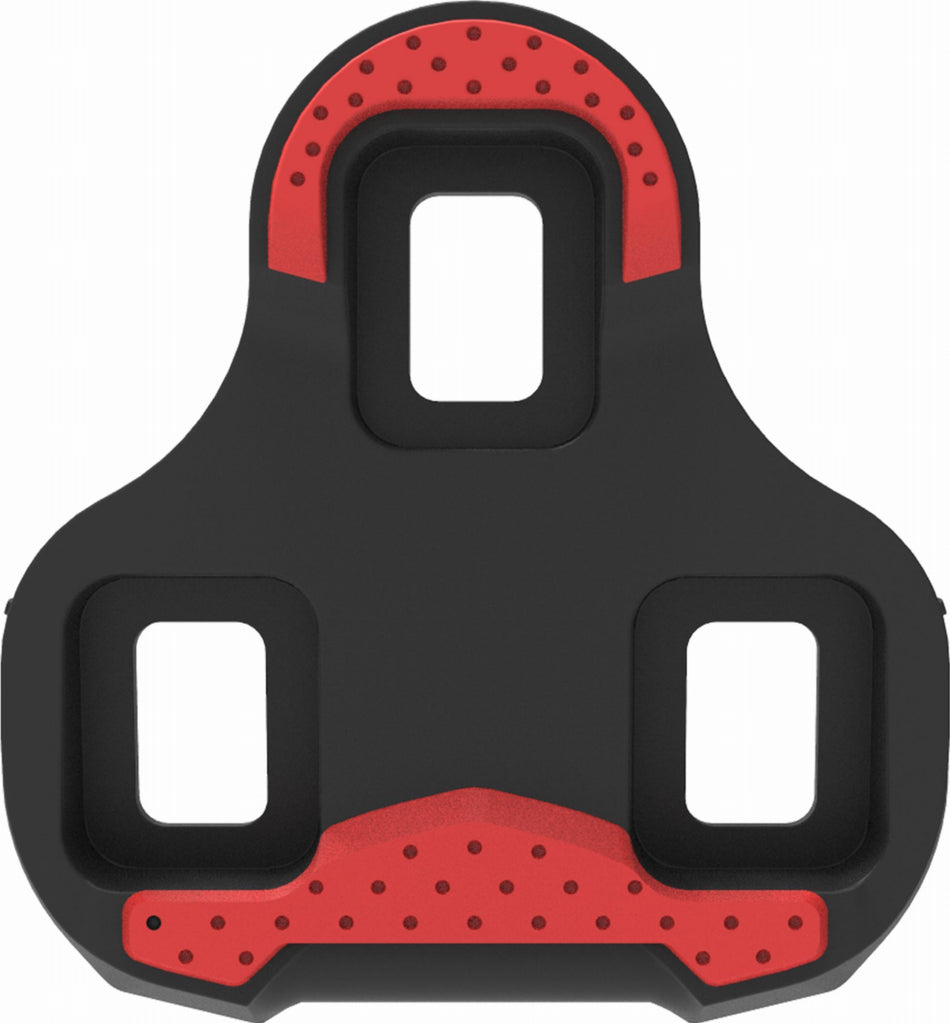 Acid Cleats KEO 9°, passend für Kéo; kompatibel mit Rennradschuhen inkl. Befestigungsschrauben black 'n' red