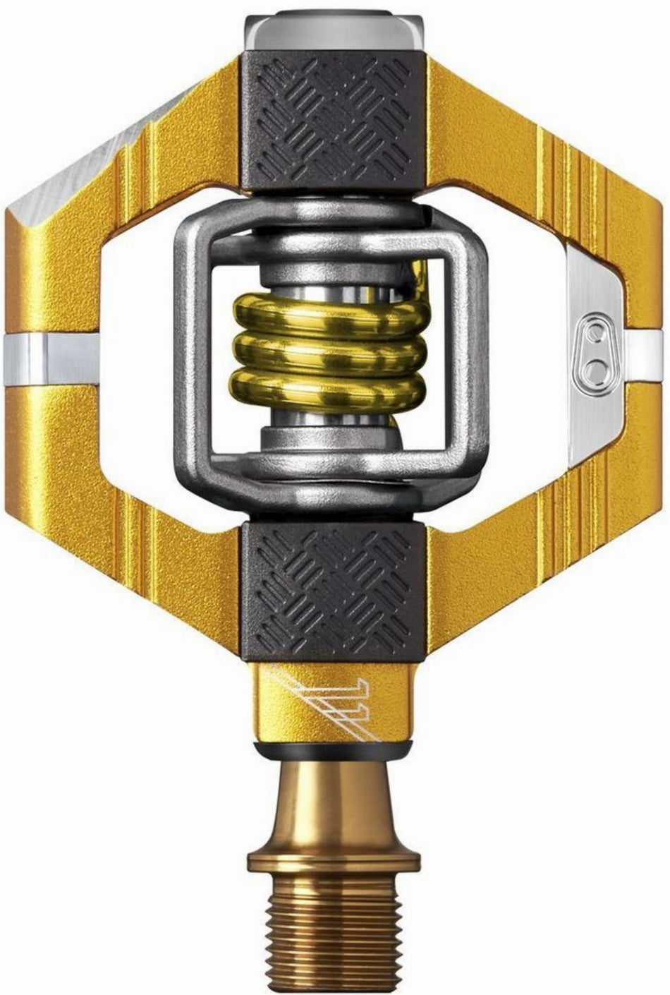 Crankbrothers Candy 11 Premium MTB-Wettkampfpedal mit Titanbauteilen 1 Paar one size gold