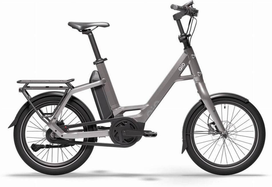 QiO Compact AP-8 Rücktrittnabe 545 Wh E-Kompaktrad 20" lead metal 48 cm