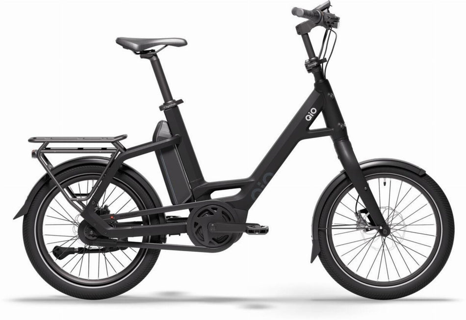 QiO Compact AP-8 Rücktrittnabe 545 Wh E-Kompaktrad 20" night black matt 48 cm