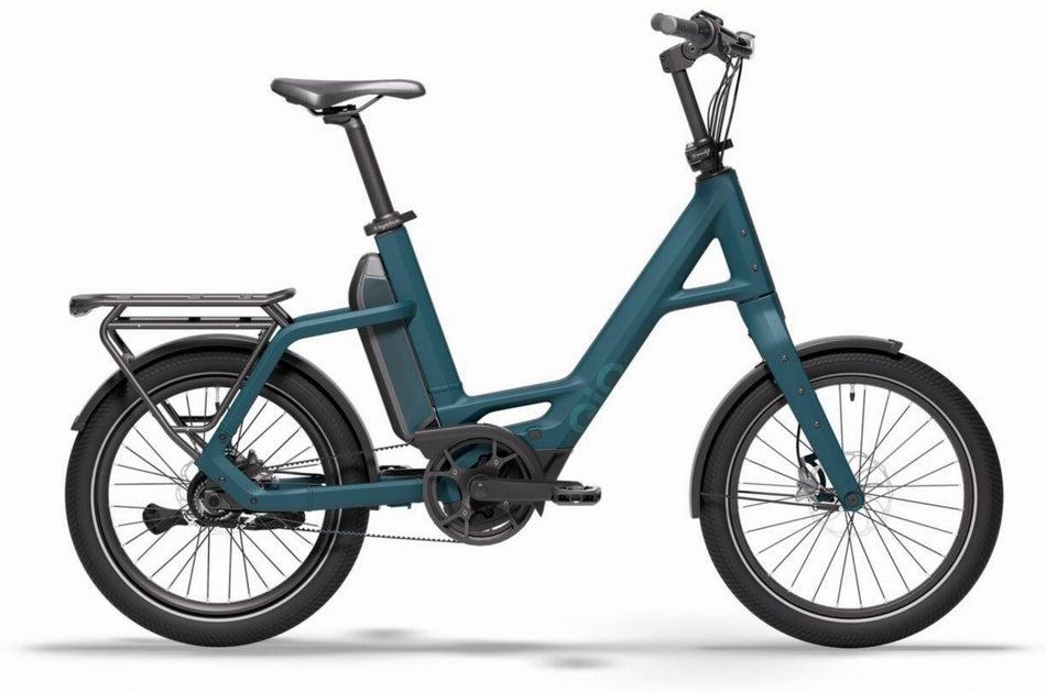 QiO Compact P5 545 Wh E-Kompaktrad 20" petrol blue matt 48 cm