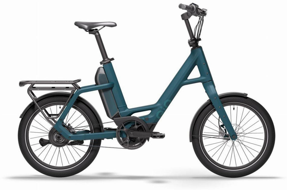 QiO Compact PE Enviolo TR 545 Wh E-Kompaktrad 20" petrol blue matt 48 cm
