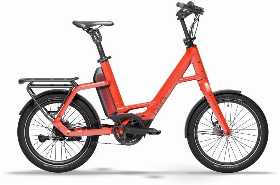 QiO Compact PX5+ 800 Wh E-Kompaktrad 20" imola red 48 cm