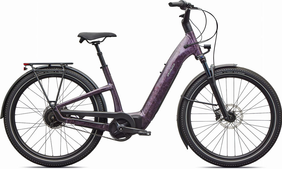Specialized Como 4.0 IGH NB 710 Wh E-Bike Wave 27,5" Gloss Nebula Metallic Quartz Metallic Dry Impsto/Mauve Metallic/Satin Silver Reflective