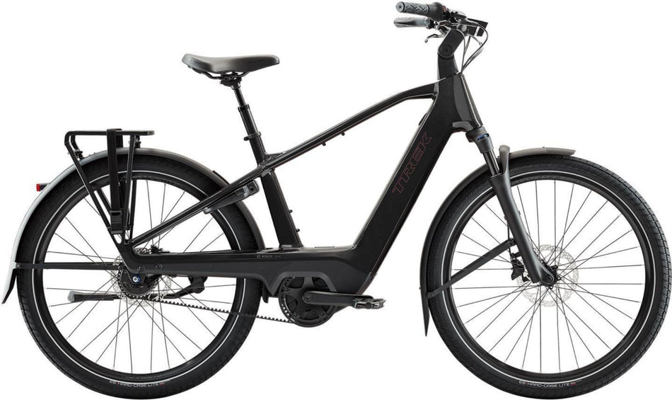 Trek Charter+ 4 Nexus 5 Belt 800 Wh E-Bike Diamant 27,5" dark web
