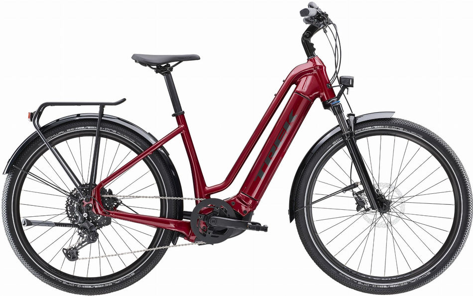 Trek Allant+ 7 Lowstep 625 Wh E-Bike Wave 27,5" Crimson