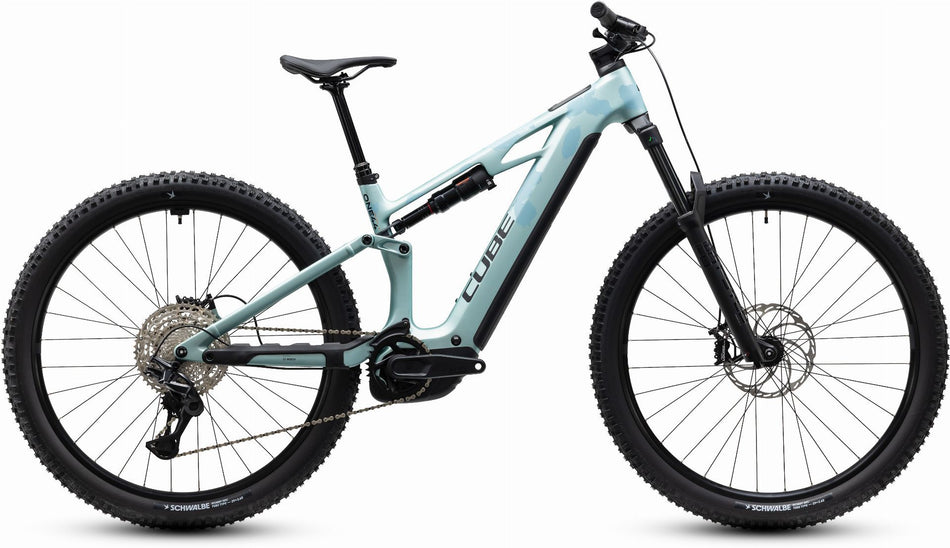 Cube Stereo Hybrid ONE44 HPC Pro 800 Wh E-Bike Fully pearlaqua´n´black