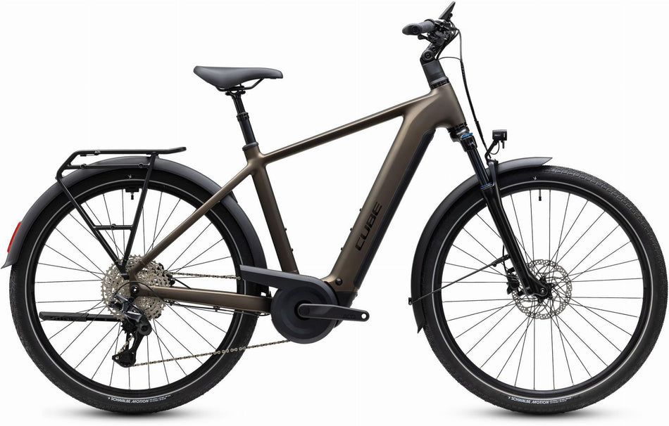 Cube Touring Hybrid Pro 800 Wh E-Trekkingbike Diamant 28" metallicumbra´n´black