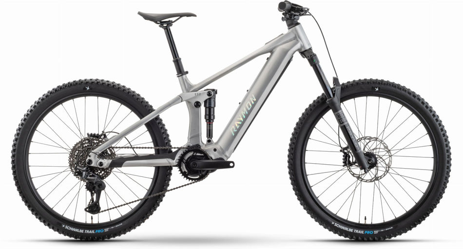 Raymon Durok Pro 800 Wh E-Bike Fully raw alloy