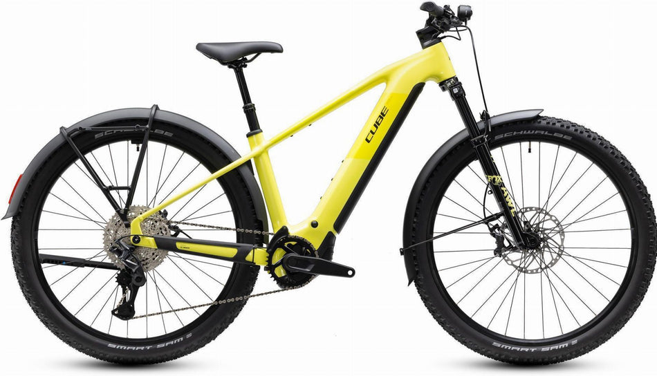 Cube Reaction Hybrid Race 800 Wh FE E-Bike Hardtail Diamant bananasplit´n´black