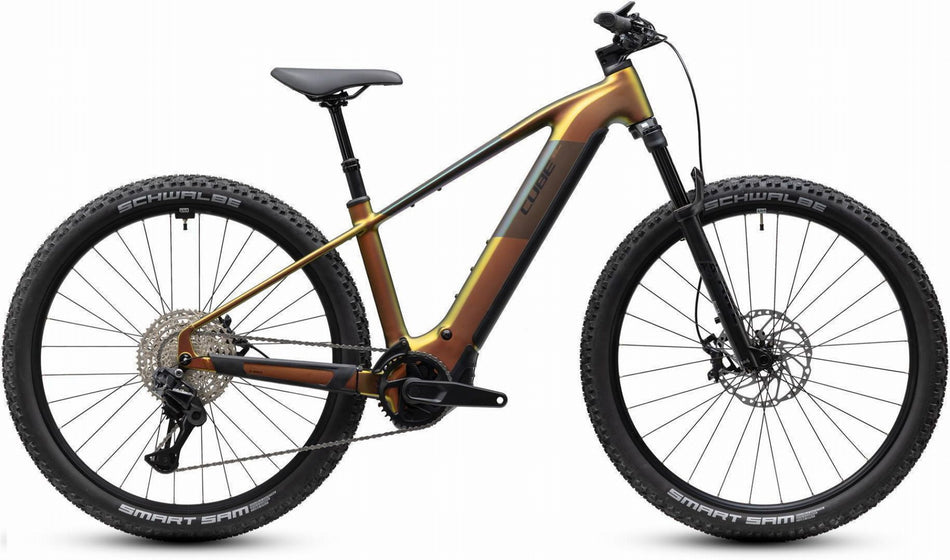 Cube Reaction Hybrid SLX 800 Wh E-Bike Hardtail Diamant autumn´n´black