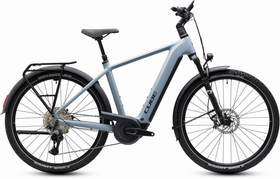 Cube Nuride Hybrid EXC 800 Wh E-Trekkingbike Diamant 28" seagrey´n´black