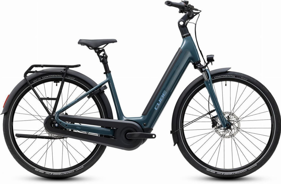 Cube Supreme Hybrid Comfort ONE 600 Wh E-Trekkingbike Easy Entry storm´n´reflex