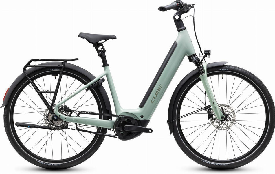 Cube Supreme Hybrid Deluxe ONE 600 Wh E-Trekkingbike Easy Entry aloegreen´n´reflex