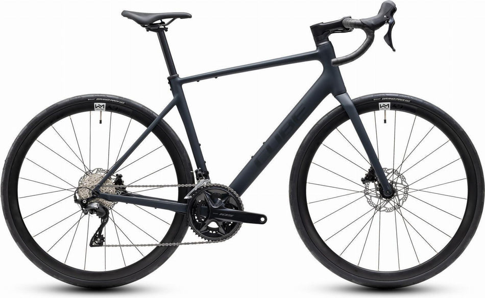 Cube Attain SLX Rennrad Diamant 28" black´n´chrome