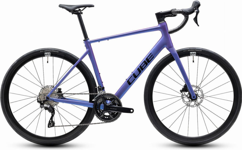 Cube Attain SLX Rennrad Diamant 28" blueiris´n´black