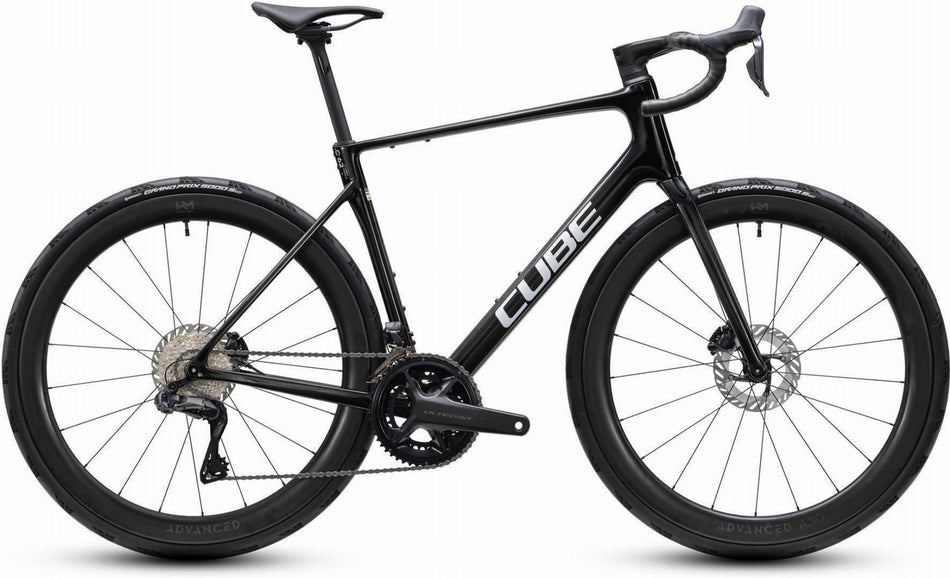 Cube Attain C:62 SLT Rennrad Diamant 28" carbon´n´white