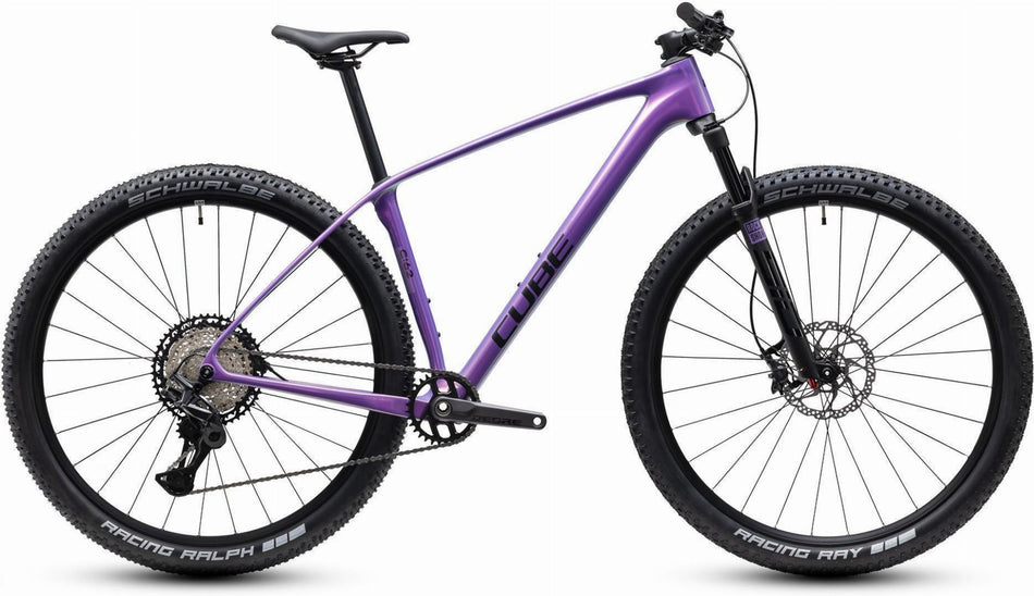 Cube Reaction C:62 Pro MTB Hardtail Diamant 29" cosmicpurple´n´black