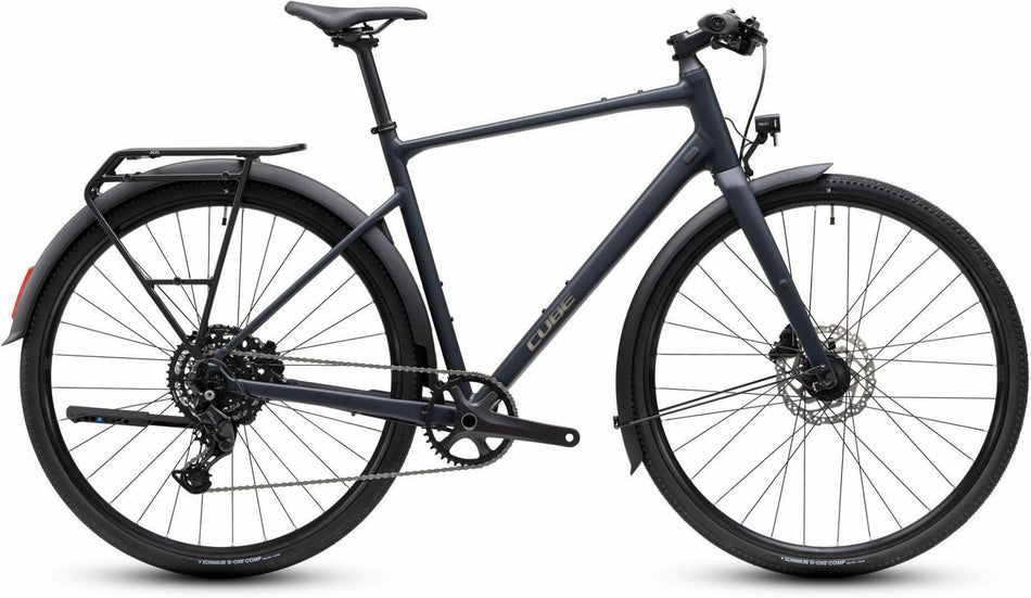 Cube Nulane Pro FE Fitnessbike Diamant 28" night´n´chrome
