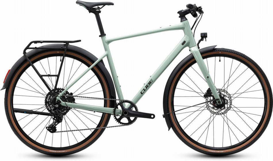 Cube Nulane Pro FE Fitnessbike Diamant 28" aloegreen´n´black
