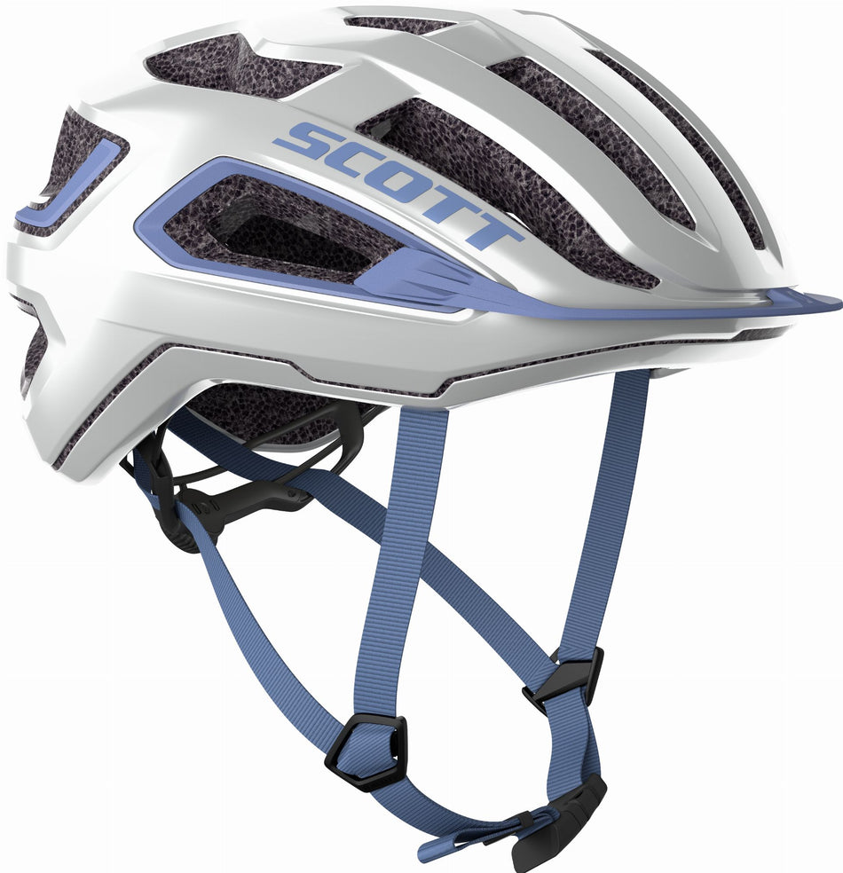 Scott Arx Rennrad-Helm white/dream blue