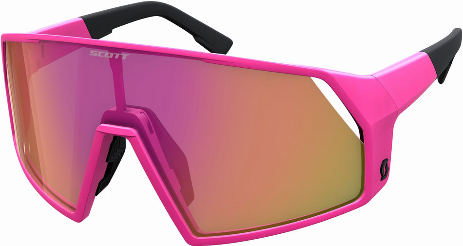 Scott Pro Shield Sonnenbrille acid pink/pink chrome