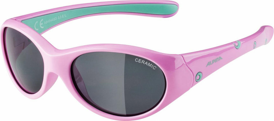 Alpina Flexxy Girl Kinder & Jugend Brille rose-mint/ceramic black